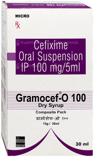 Gramocef O 100 Dry Syrup 30Ml